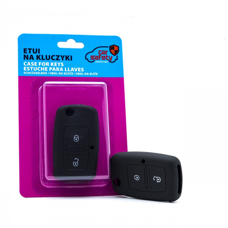 Auton avaimen suojakuori musta Seat/Skoda/VW